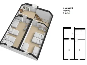 Prodej chalupy, Černý Důl, 130 m2