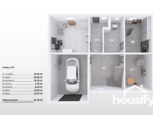 Prodej rodinného domu, Božice, 134 m2