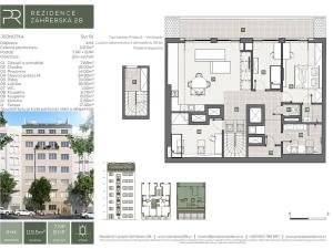 Prodej bytu 4+kk, Praha - Vinohrady, Záhřebská, 120 m2
