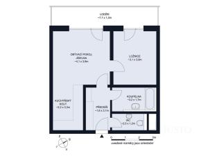 Prodej bytu 2+kk, České Budějovice - České Budějovice 4, Vrbenská, 50 m2