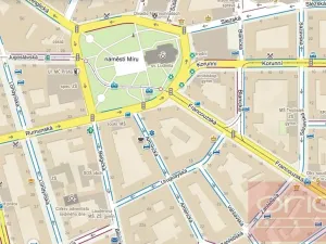 Pronájem garážového stání, Praha - Vinohrady, Záhřebská, 12 m2