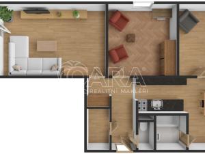 Prodej bytu 3+1, Louny, 17. listopadu, 62 m2