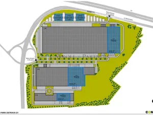 Pronájem výrobních prostor, Ostrava - Hrušov, Žižkova, 13500 m2