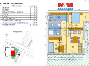 Prodej bytu 3+kk, Dačice - Dačice V, U Stadionu, 55 m2