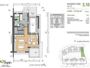 Prodej rodinného domu, Chýně, Cenomanská, 173 m2