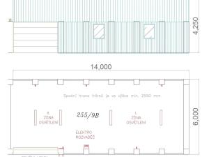 Pronájem výrobních prostor, Bílovice nad Svitavou, Obřanská, 84 m2