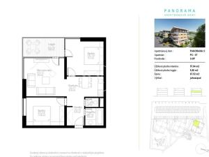 Prodej bytu 3+kk, Bobrovník, Slovensko, 68 m2