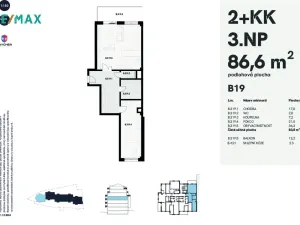 Prodej bytu 2+kk, Karlovy Vary, Šumavská, 83 m2