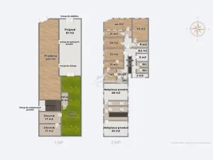 Prodej činžovního domu, Polná, Husovo náměstí, 654 m2