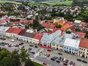 Prodej činžovního domu, Polná, Husovo náměstí, 654 m2