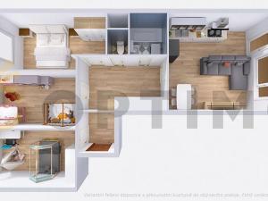 Prodej bytu 3+1, Praha - Modřany, Pertoldova, 77 m2
