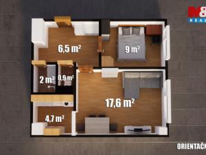 Prodej bytu 2+kk, Kladno - Kročehlavy, Francouzská, 40 m2