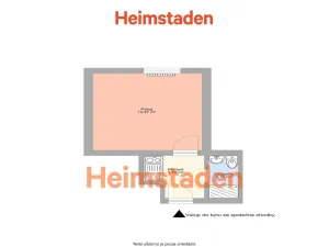 Pronájem bytu 1+kk, Havířov - Město, Československé armády, 21 m2