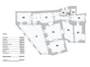 Prodej atypického bytu, Praha - Staré Město, Jilská, 176 m2