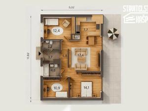Prodej domu na klíč, Trutnov, Za Tratí, 79 m2