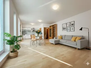 Pronájem bytu 2+kk, Praha - Hodkovičky, U Zátiší, 66 m2