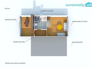 Prodej rodinného domu, Strašín, Lazny, 116 m2