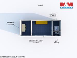 Prodej chaty, Nižbor - Stradonice, 35 m2
