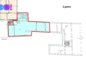 Pronájem kanceláře, Praha, Zubatého, 260 m2