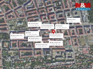 Pronájem kanceláře, Praha - Vinohrady, Kolínská, 100 m2