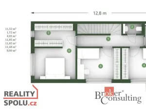 Prodej rodinného domu, Kladno, Pechlátova, 119 m2