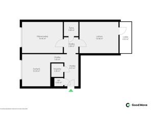 Prodej bytu 2+1, Zlín - Příluky, Zborovská, 70 m2