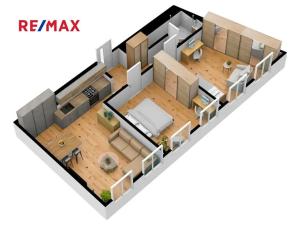 Pronájem bytu 3+kk, Praha - Staré Město, Rybná, 65 m2