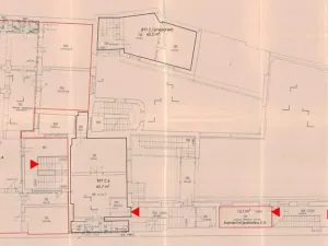 Prodej činžovního domu, Třeboň - Třeboň I, Masarykovo nám., 1250 m2
