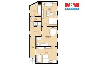 Prodej rodinného domu, Borovany, 96 m2