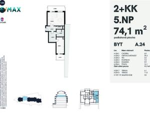 Prodej bytu 2+kk, Karlovy Vary, Šumavská, 74 m2