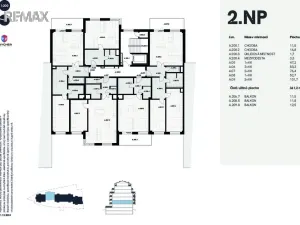 Prodej bytu 2+kk, Karlovy Vary, Šumavská, 86 m2