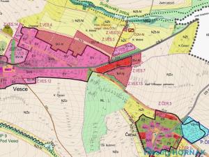 Prodej pozemku pro bydlení, Vesce, 2813 m2