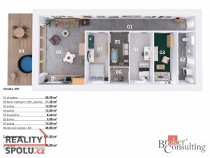 Prodej kanceláře, Liberec - Liberec X-Františkov, Švermova, 129 m2