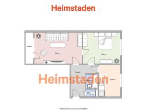 Pronájem bytu 2+1, Karviná - Ráj, Školská, 54 m2