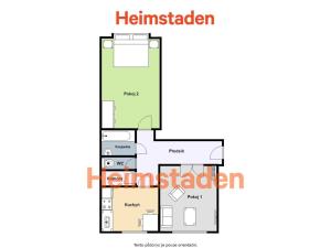 Pronájem bytu 2+1, Havířov - Město, Národní třída, 55 m2