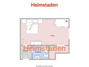Pronájem bytu 1+kk, Karviná - Nové Město, Janského, 21 m2