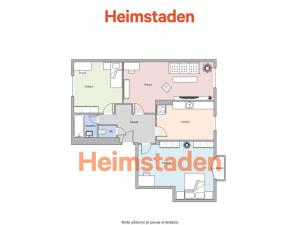 Pronájem bytu 3+1, Orlová - Poruba, Dělící, 61 m2
