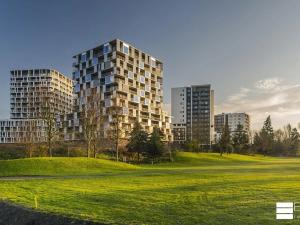 Pronájem bytu 1+kk, Praha - Modřany, Mezi vodami, 32 m2