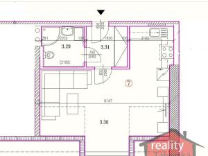 Prodej bytu 1+kk, Nupaky, Nupacká, 38 m2