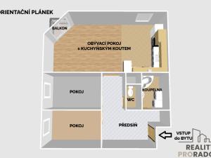 Prodej bytu 3+kk, Olomouc, Schweitzerova, 74 m2