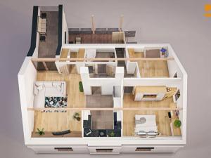 Prodej rodinného domu, Praha - Hrdlořezy, Hrdlořezská, 210 m2