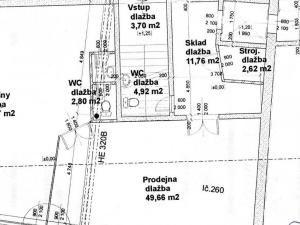 Pronájem obchodního prostoru, Most, Moskevská, 41 m2