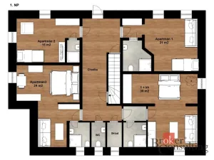 Prodej ubytování, Hodslavice, 275 m2