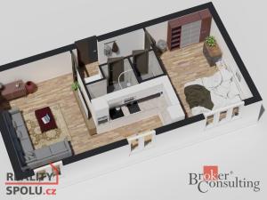 Prodej rodinného domu, Bruntál, Dr. E. Beneše, 49 m2