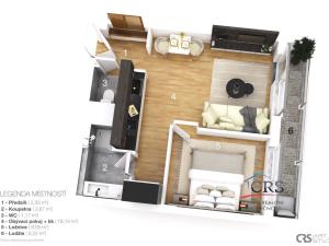 Prodej bytu 2+kk, Praha, Pražská, 38 m2