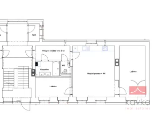 Pronájem bytu 3+kk, Humpolec, Masarykova, 70 m2