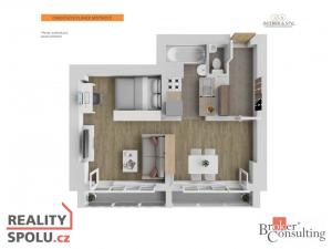 Pronájem bytu 1+kk, Mladá Boleslav - Mladá Boleslav III, Jičínská, 38 m2