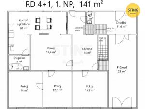 Prodej rodinného domu, Prušánky, Mlýnská, 158 m2