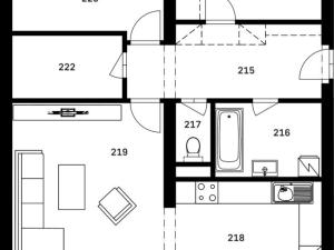 Prodej bytu 3+1, Nýrsko, Rybářská, 91 m2