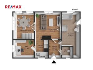 Prodej chaty, Stříbrná Skalice, osada Důle, 85 m2